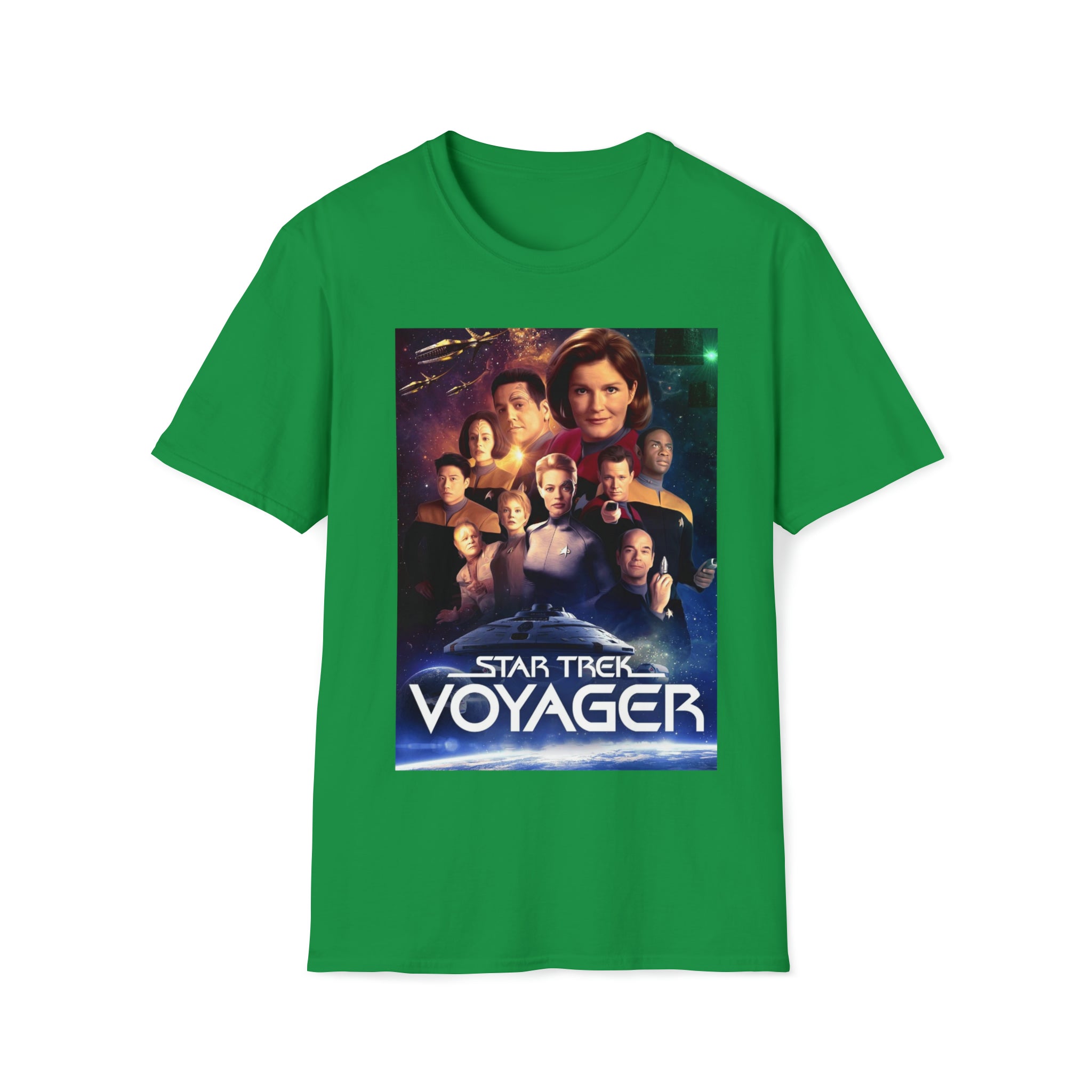 Star Trek Voyager- Unisex Softstyle T-Shirt - Creations by Chris and Carlos